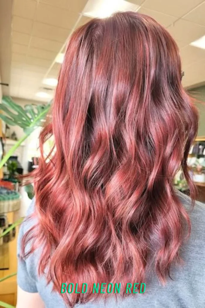 Bold Neon Red