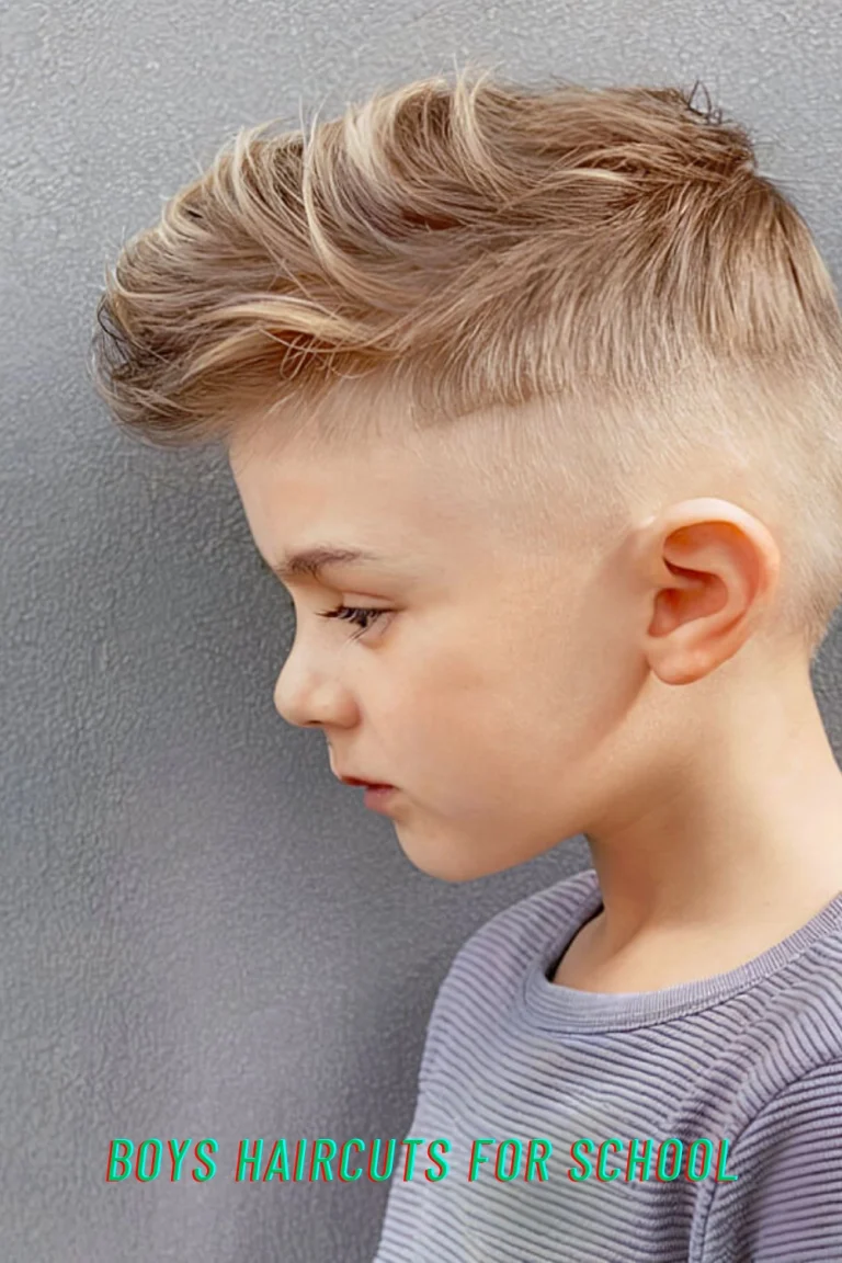 Boys Haircuts For School