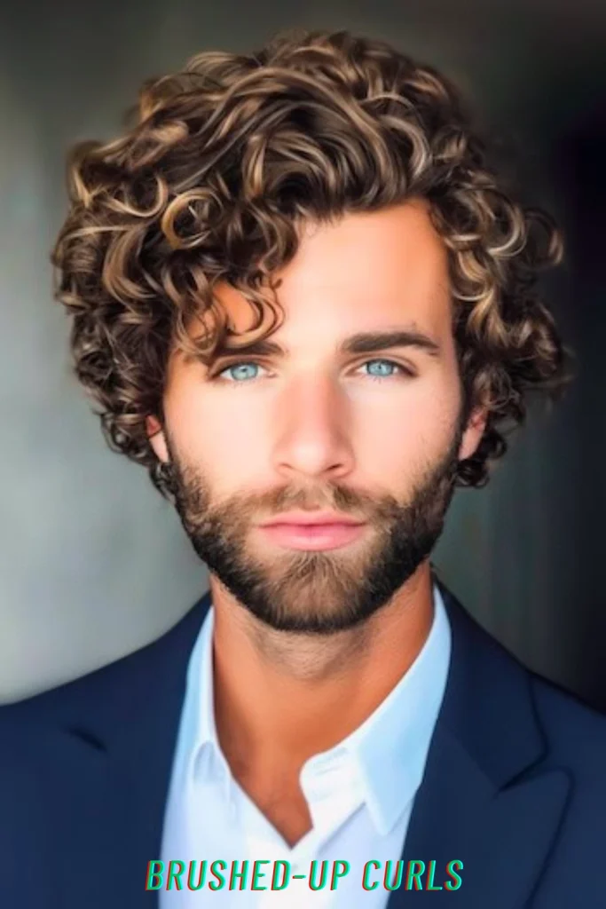 Brushed-Up Curls
