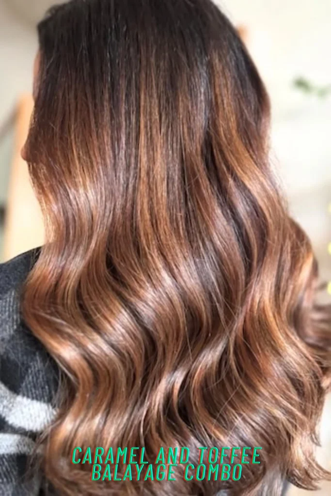 Caramel and Toffee Balayage Combo
