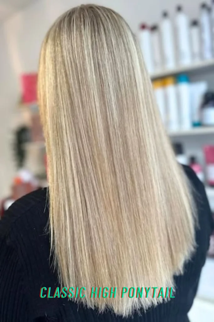Classic High Ponytail
