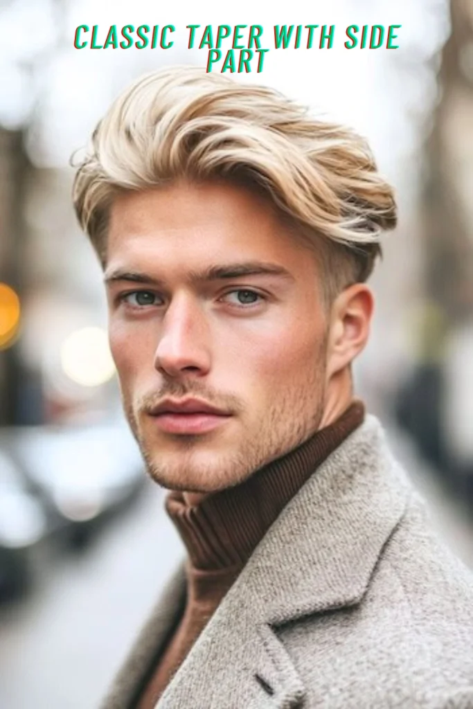 Classic Taper With Side Part