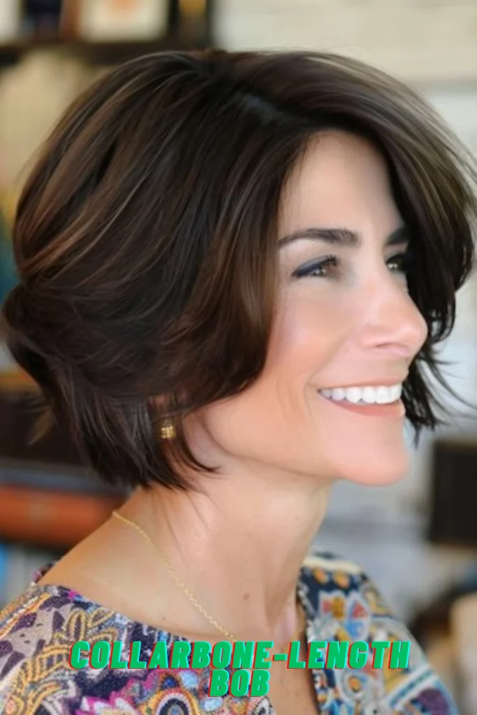 Collarbone-Length Bob