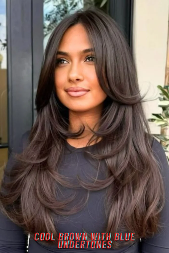 Cool Brown with Blue Undertones