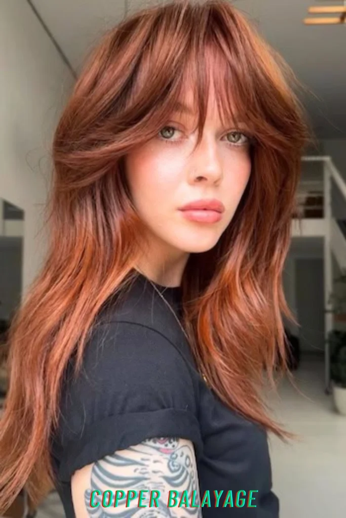 Copper Balayage