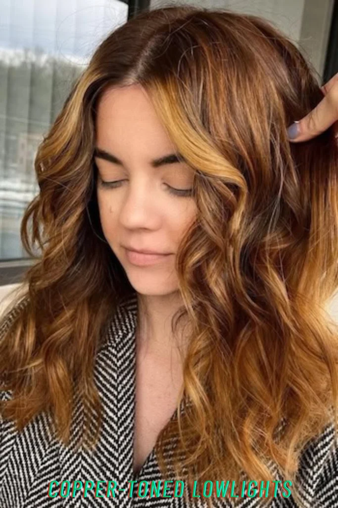 Copper-Toned Lowlights