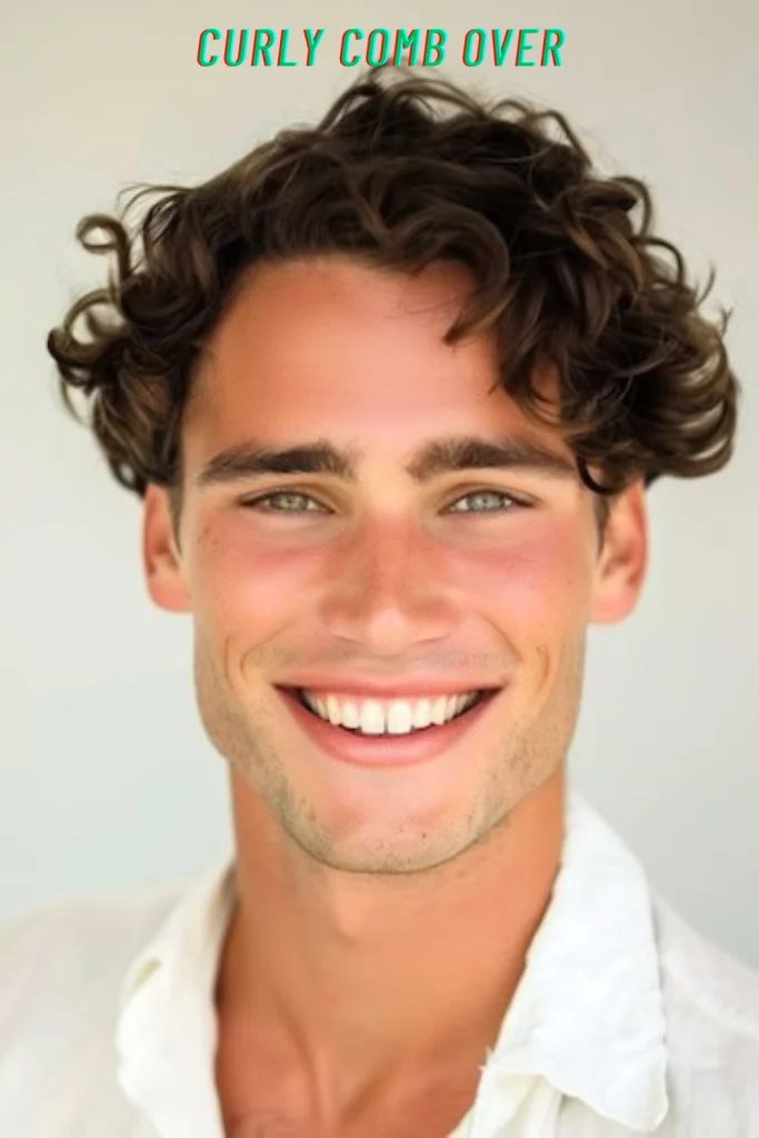 Curly Comb Over