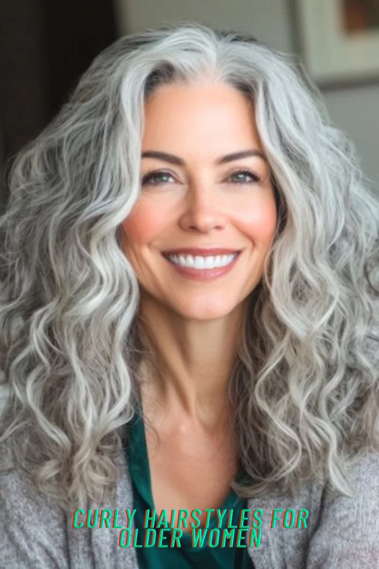 Curly Hairstyles For Older Women