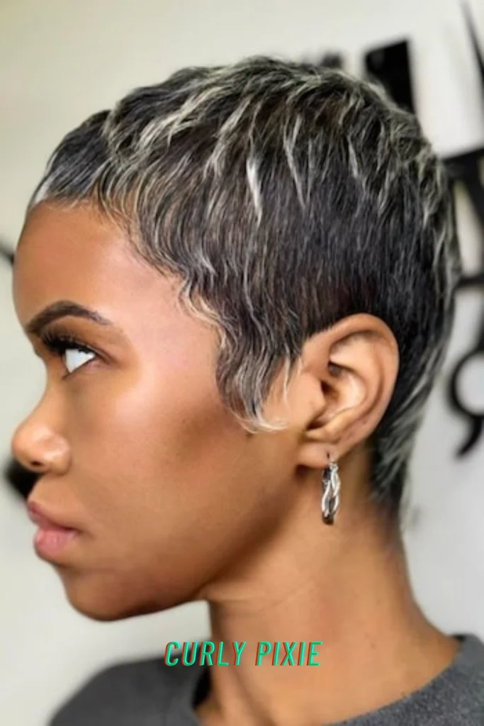 Curly Pixie