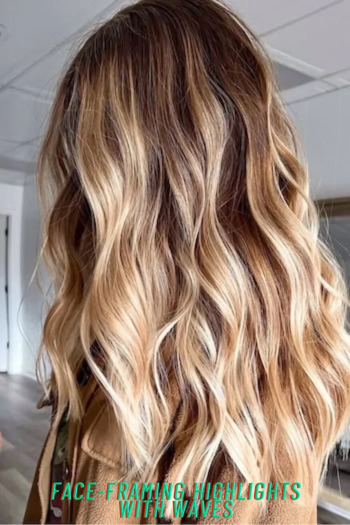 Face-Framing Highlights with Waves