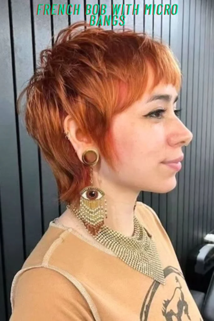French Bob with Micro Bangs