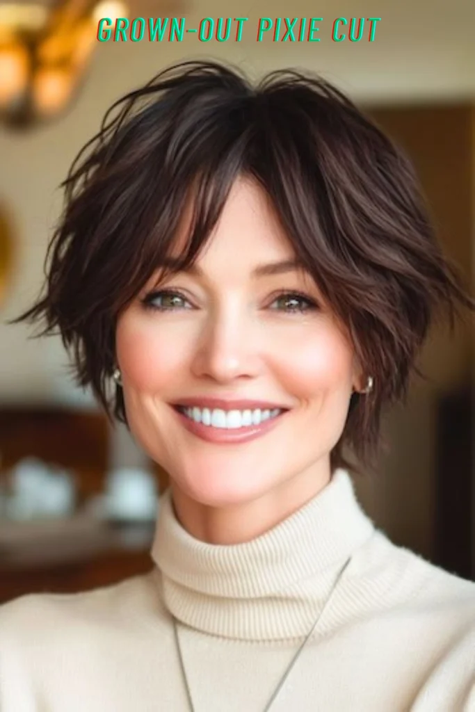Grown-Out Pixie Cut