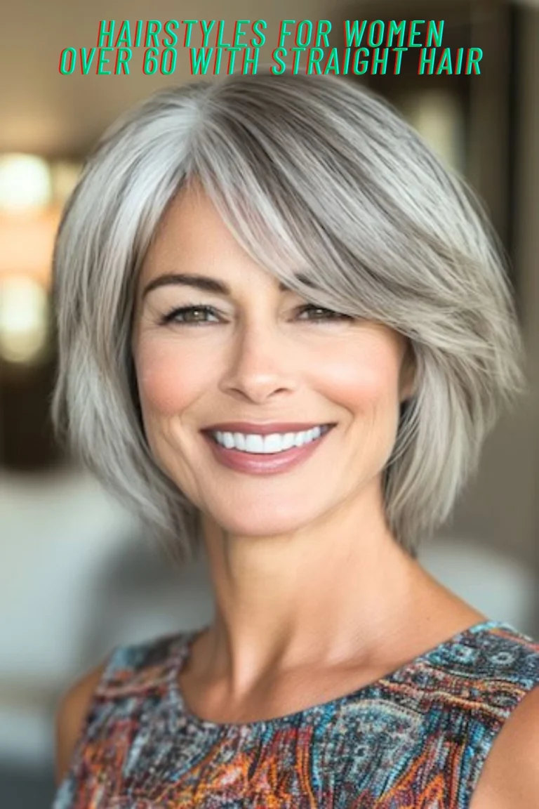 Hairstyles For Women Over 60 With Straight Hair