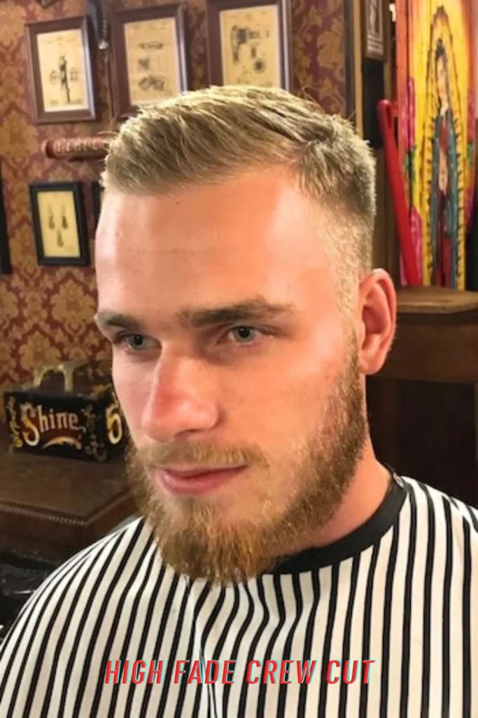 High Fade Crew Cut
