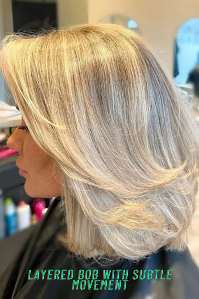 Layered Bob with Subtle Movement