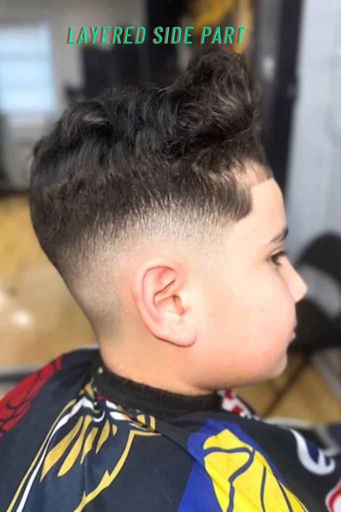 Layered Side Part