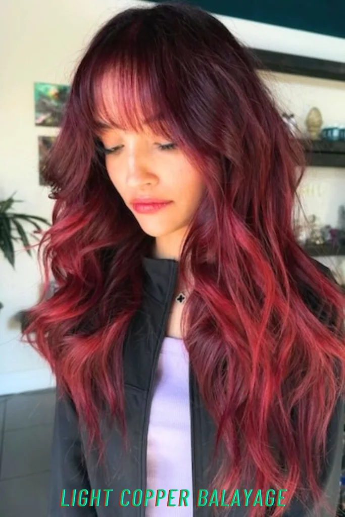 Light Copper Balayage
