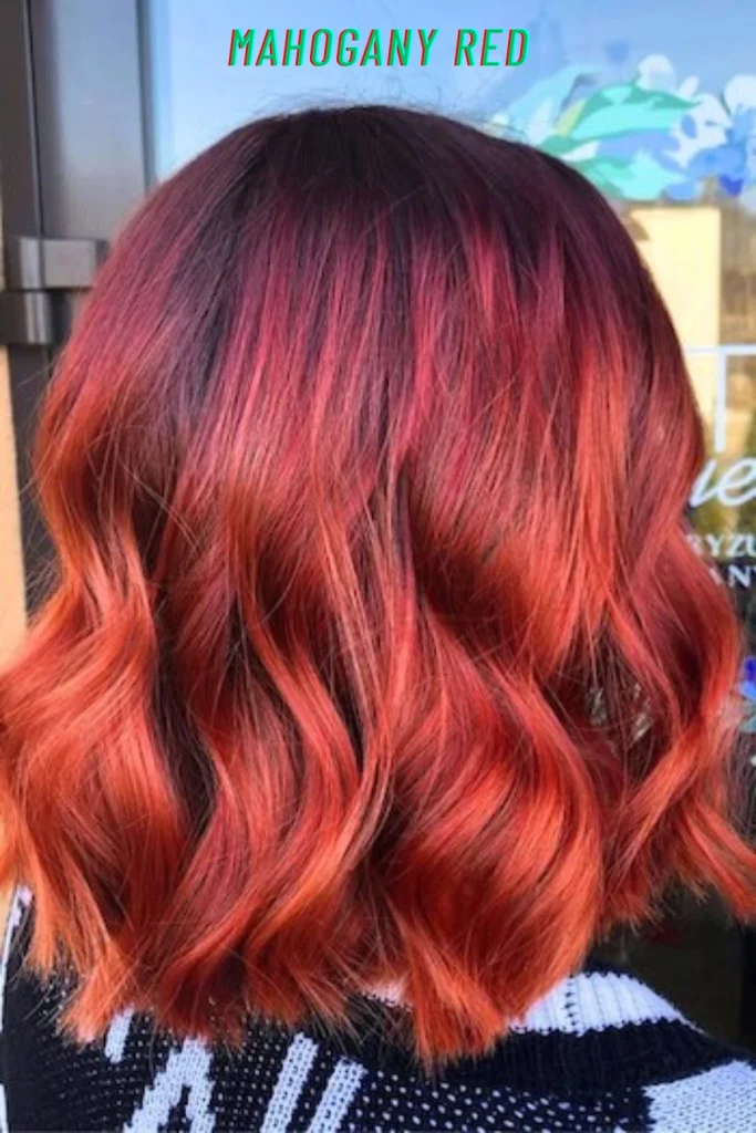 Mahogany Red