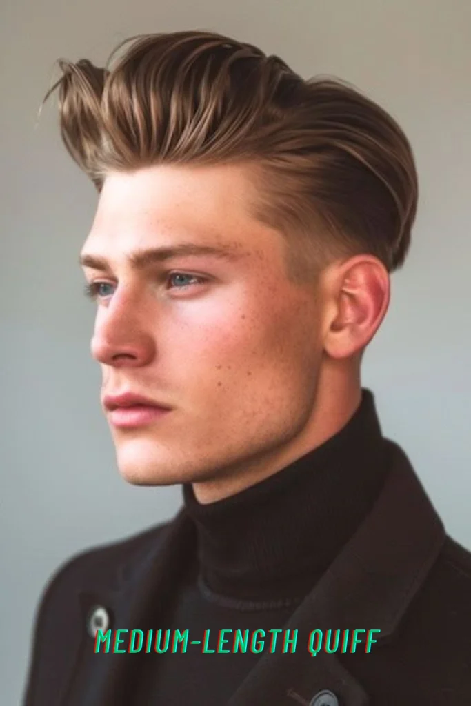 Medium-Length Quiff