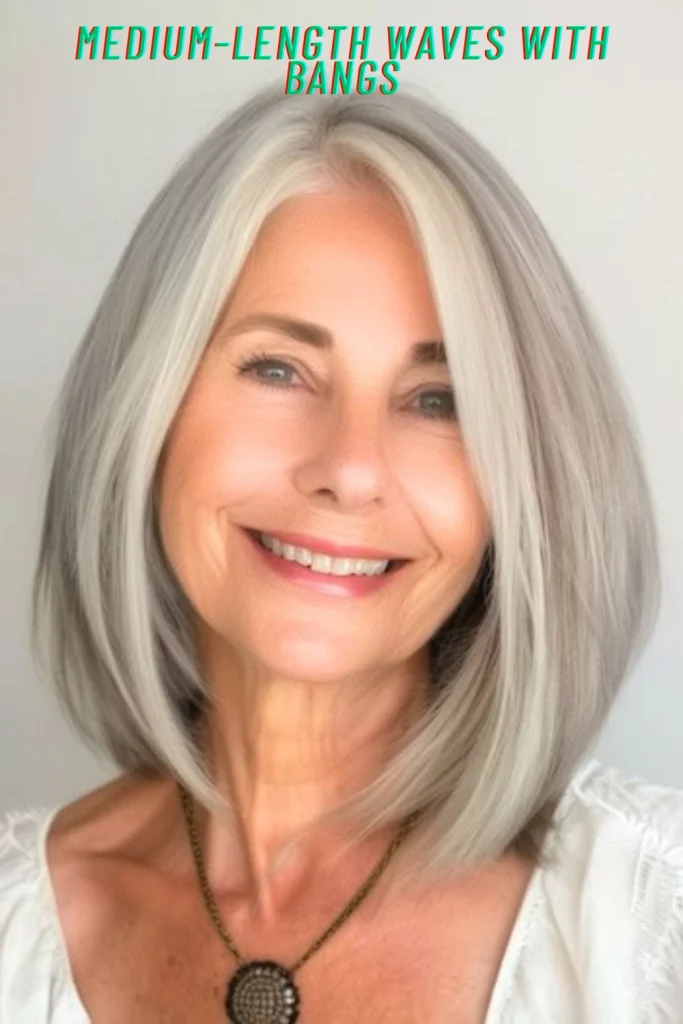Medium-Length Waves With Bangs