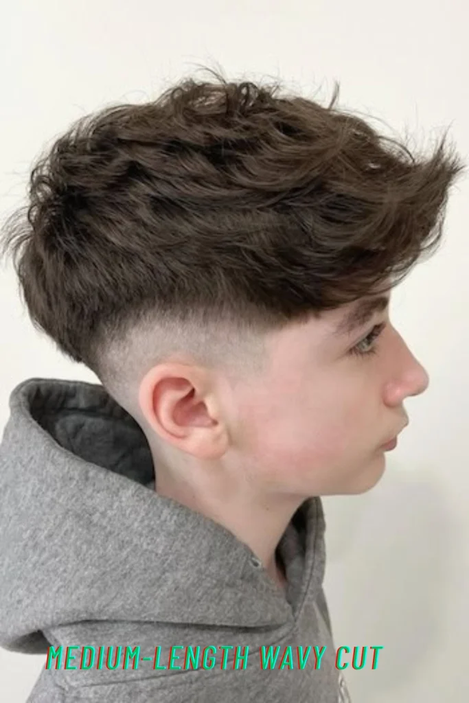 Medium-Length Wavy Cut