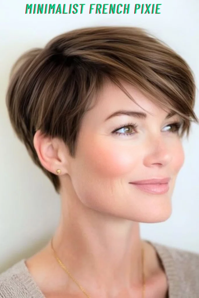Minimalist French Pixie