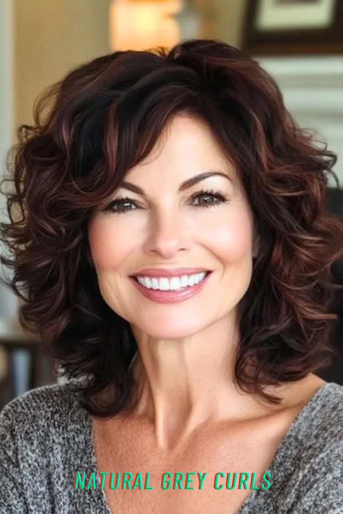 Natural Grey Curls