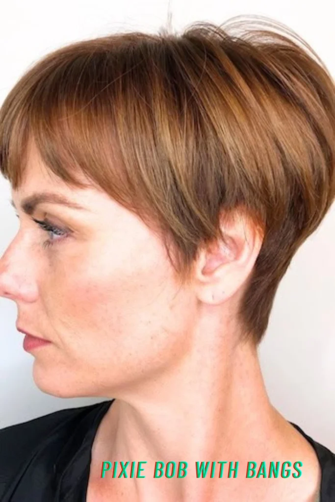 Pixie Bob with Bangs