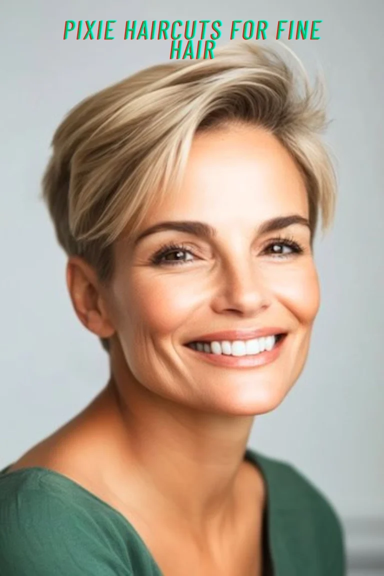 Pixie Haircuts For Fine Hair
