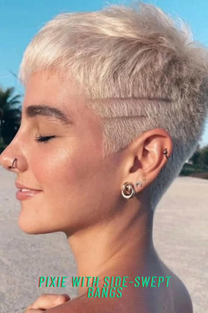Pixie with Side-Swept Bangs