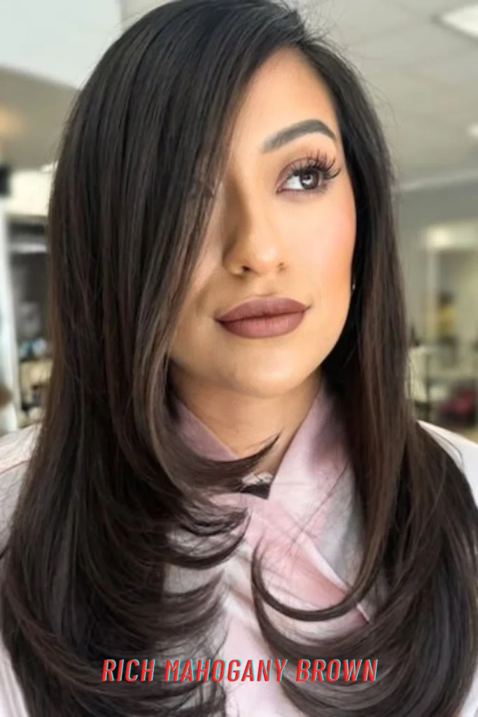 Rich Mahogany Brown