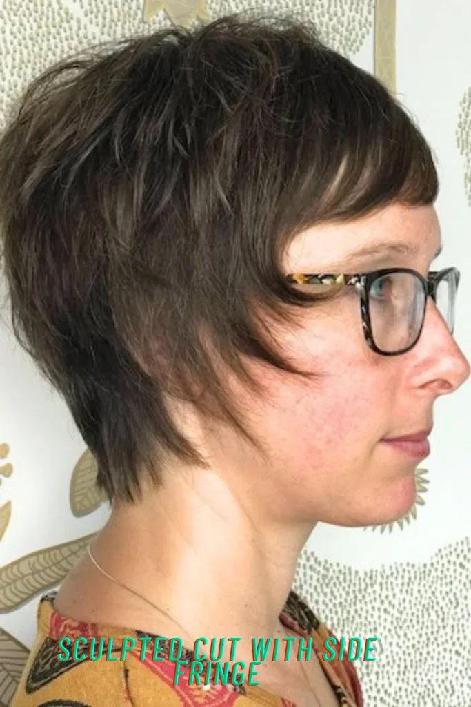 Sculpted Cut with Side Fringe