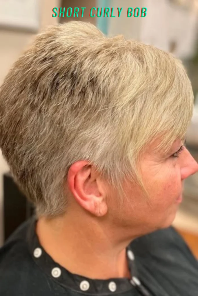 Short Curly Bob
