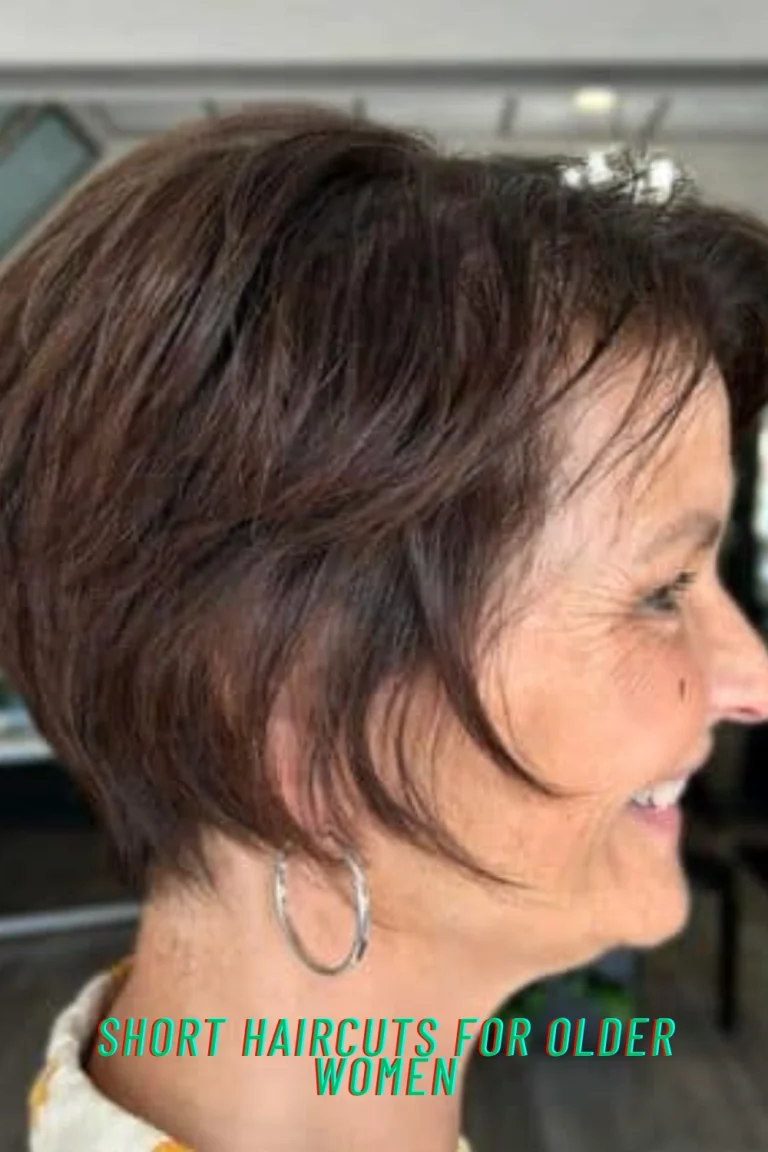 Short Haircuts for Older Women