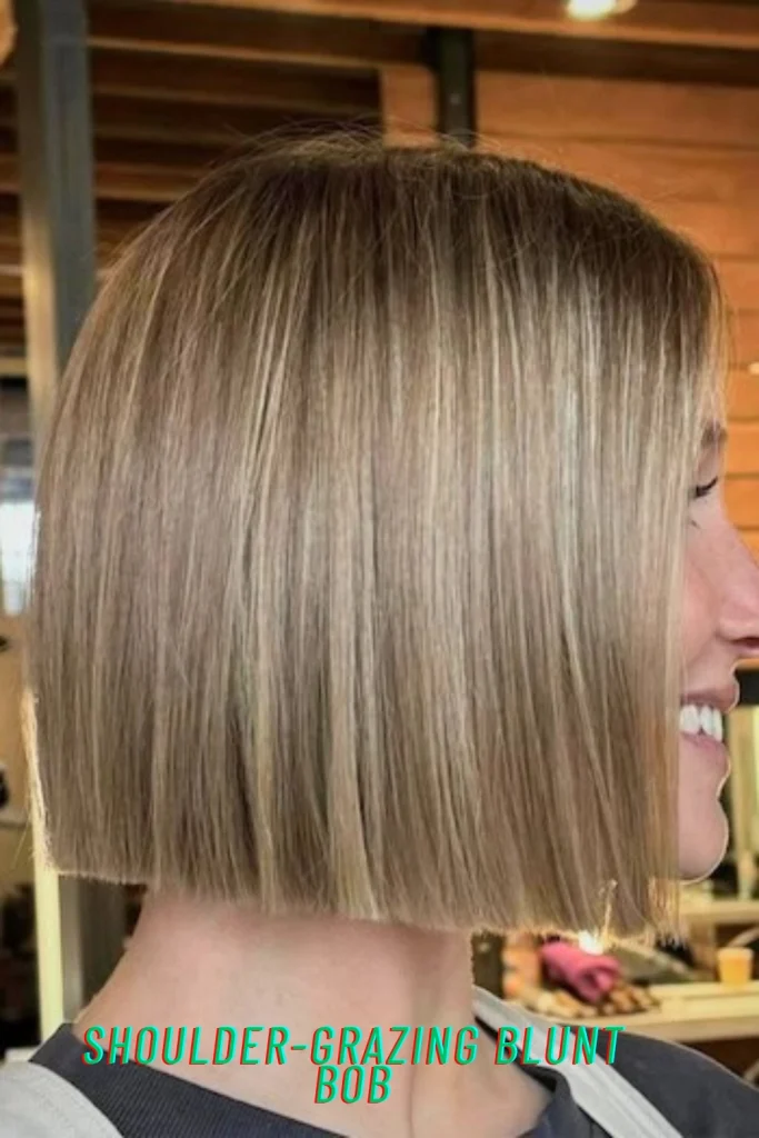 Shoulder-Grazing Blunt Bob
