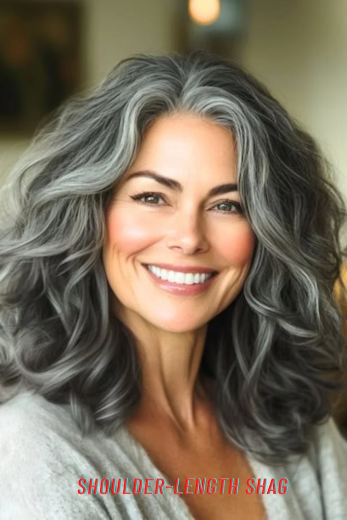 Shoulder-Length Shag