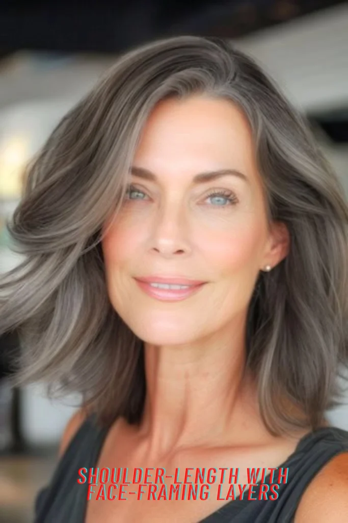 Shoulder-Length with Face-Framing Layers