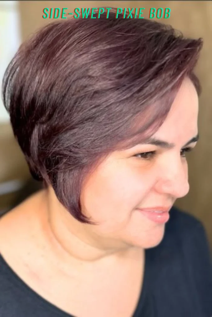 Side-Swept Pixie Bob