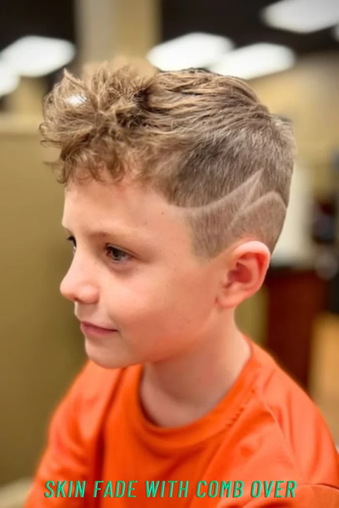 Skin Fade with Comb Over