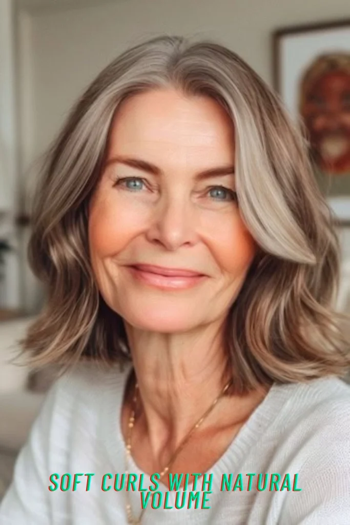Soft Curls With Natural Volume
