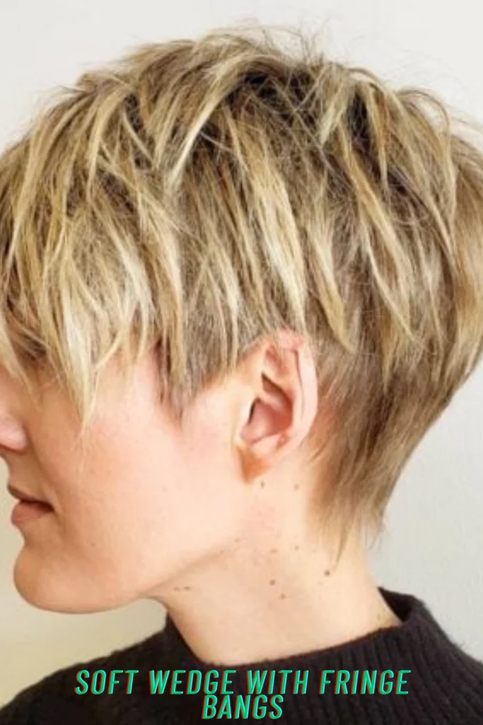 Soft Wedge with Fringe Bangs