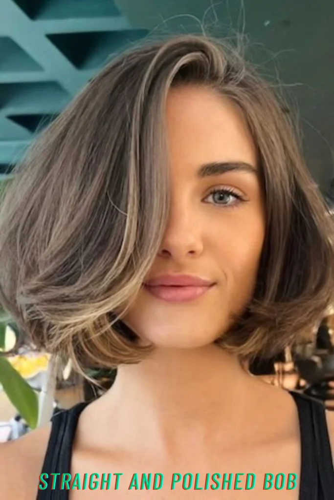 Straight and Polished Bob