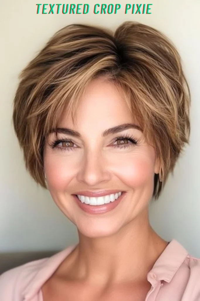 Textured Crop Pixie