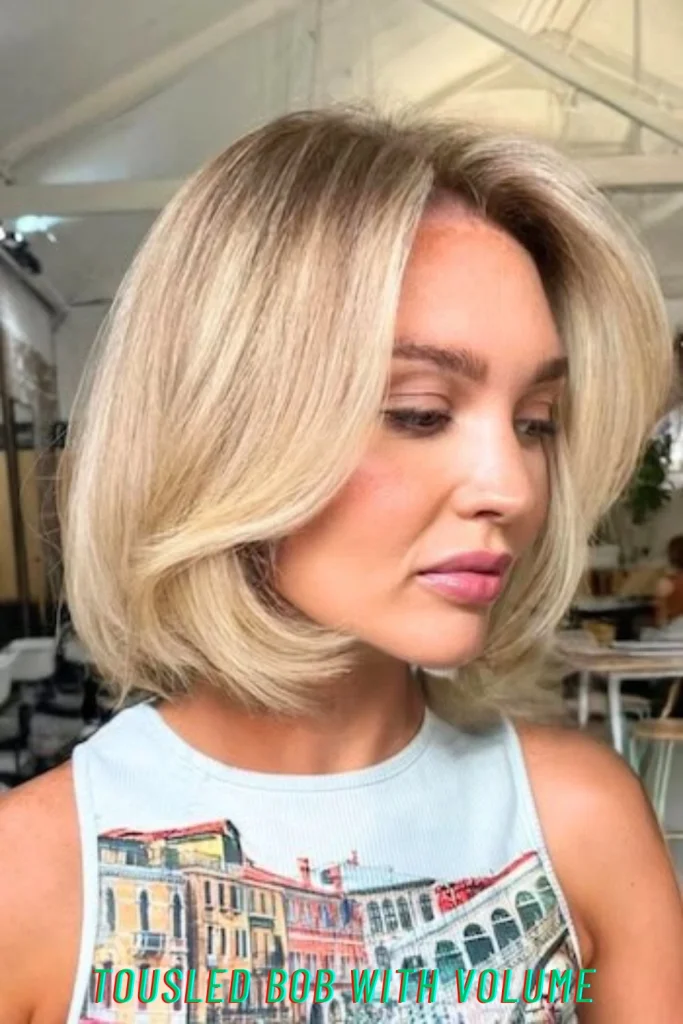 Tousled Bob with Volume