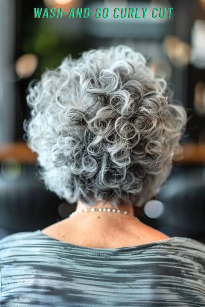 Wash-and-Go Curly Cut