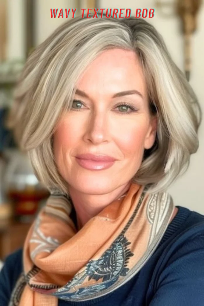Wavy Textured Bob