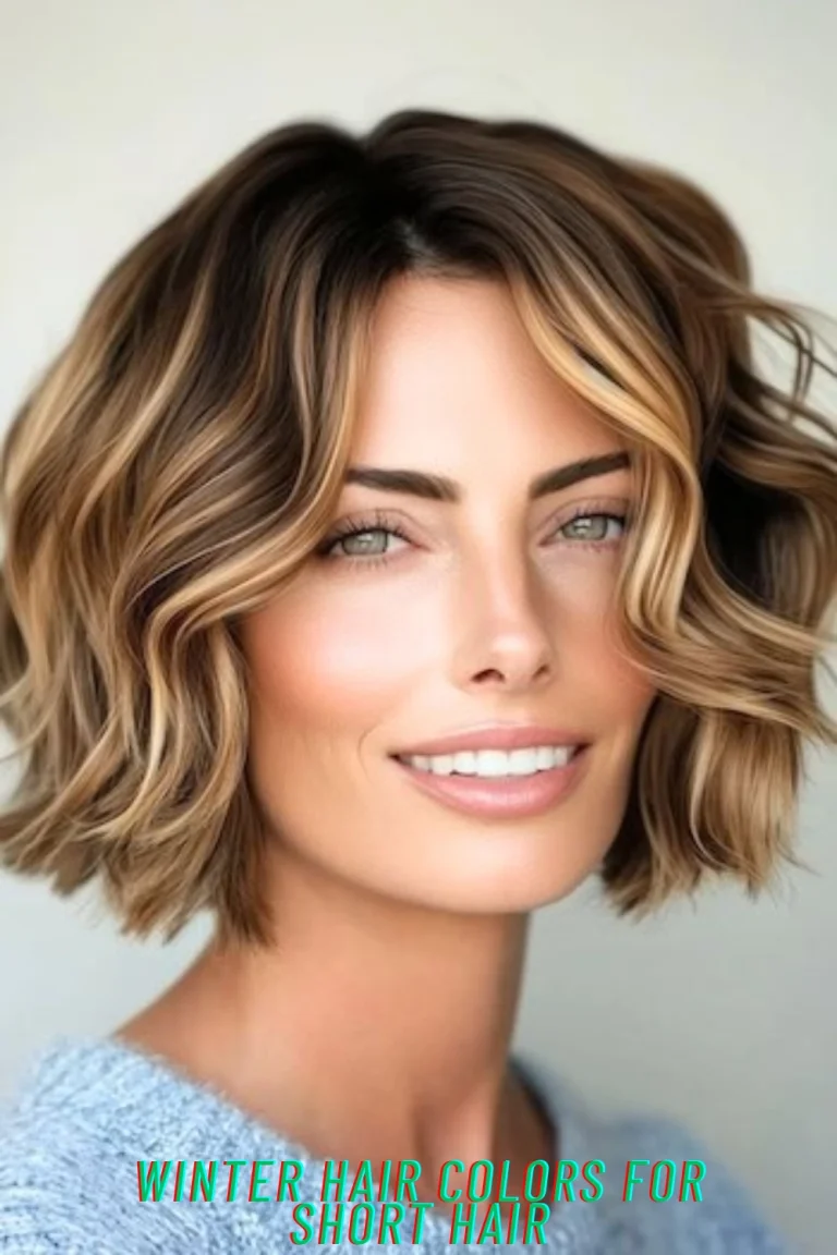 Winter Hair Colors For Short Hair