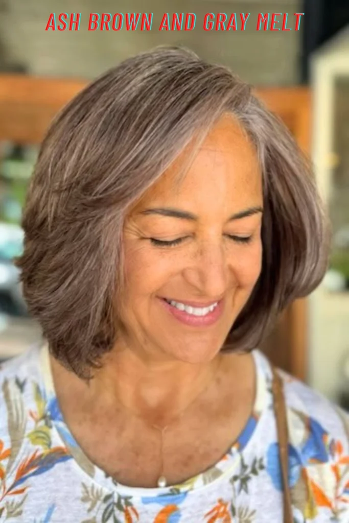 Ash Brown and Gray Melt