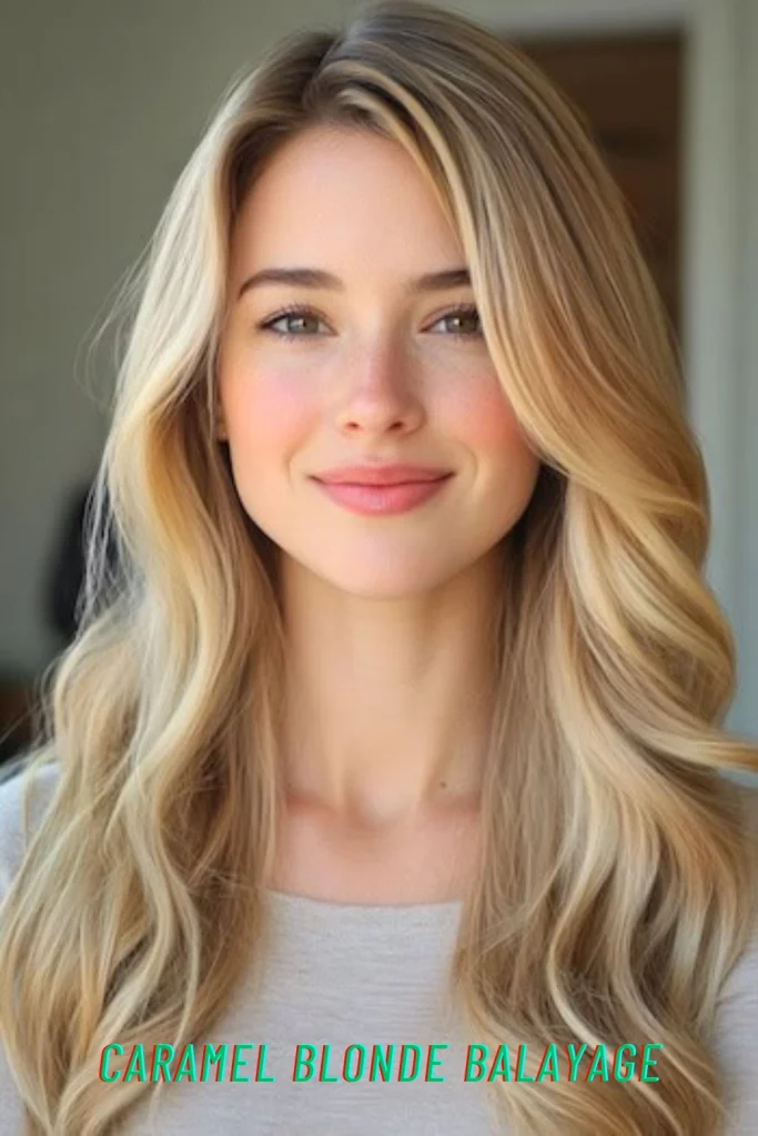 Caramel Blonde Balayage