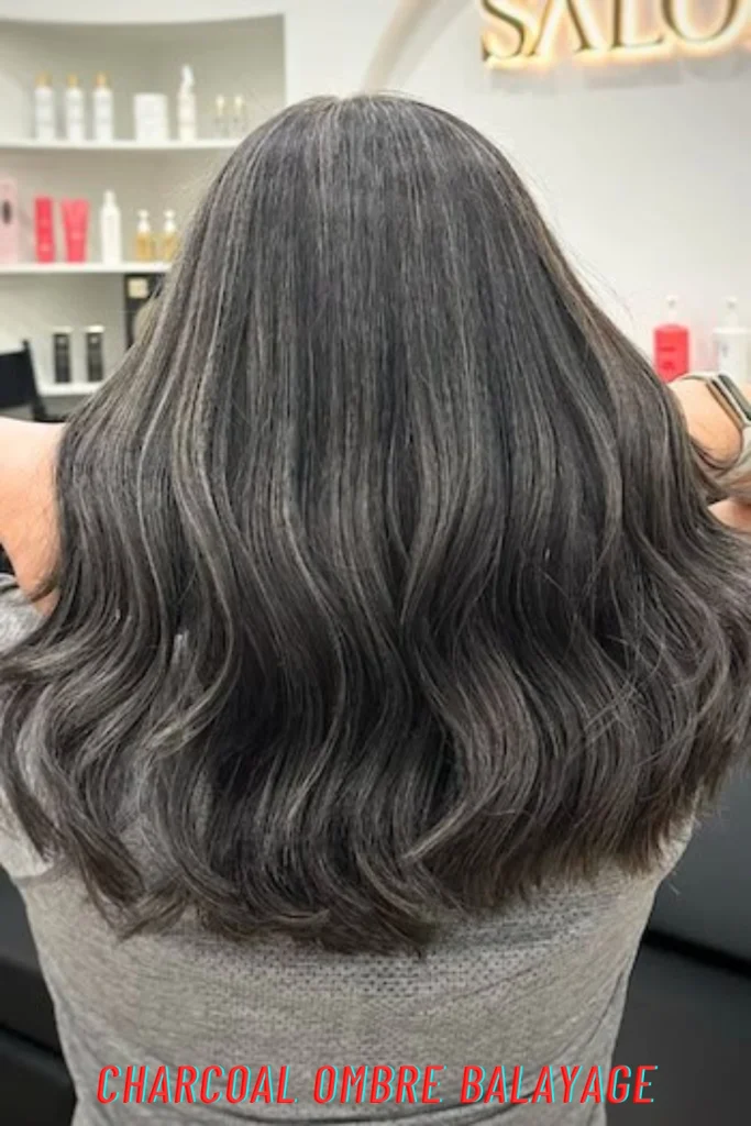 Charcoal Ombre Balayage